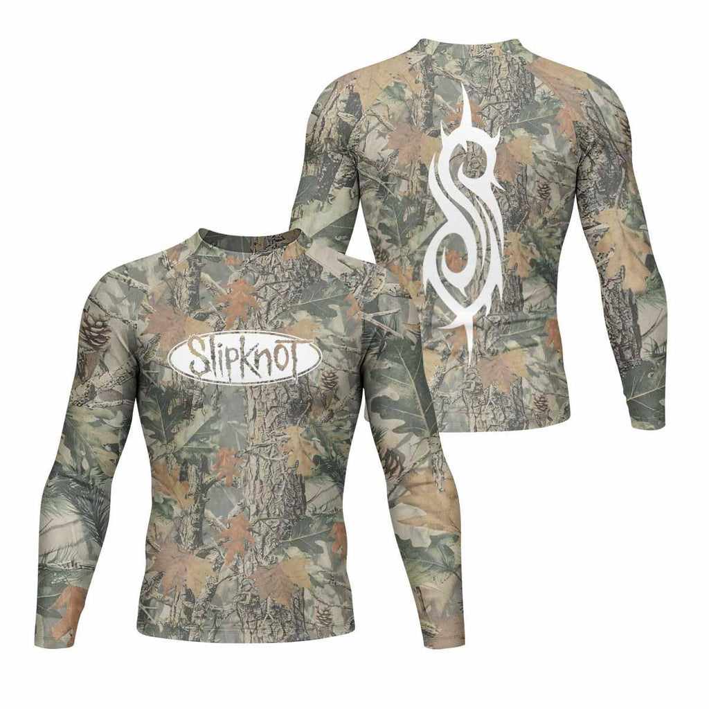 Slipknot Forest Camo Rash Guard
