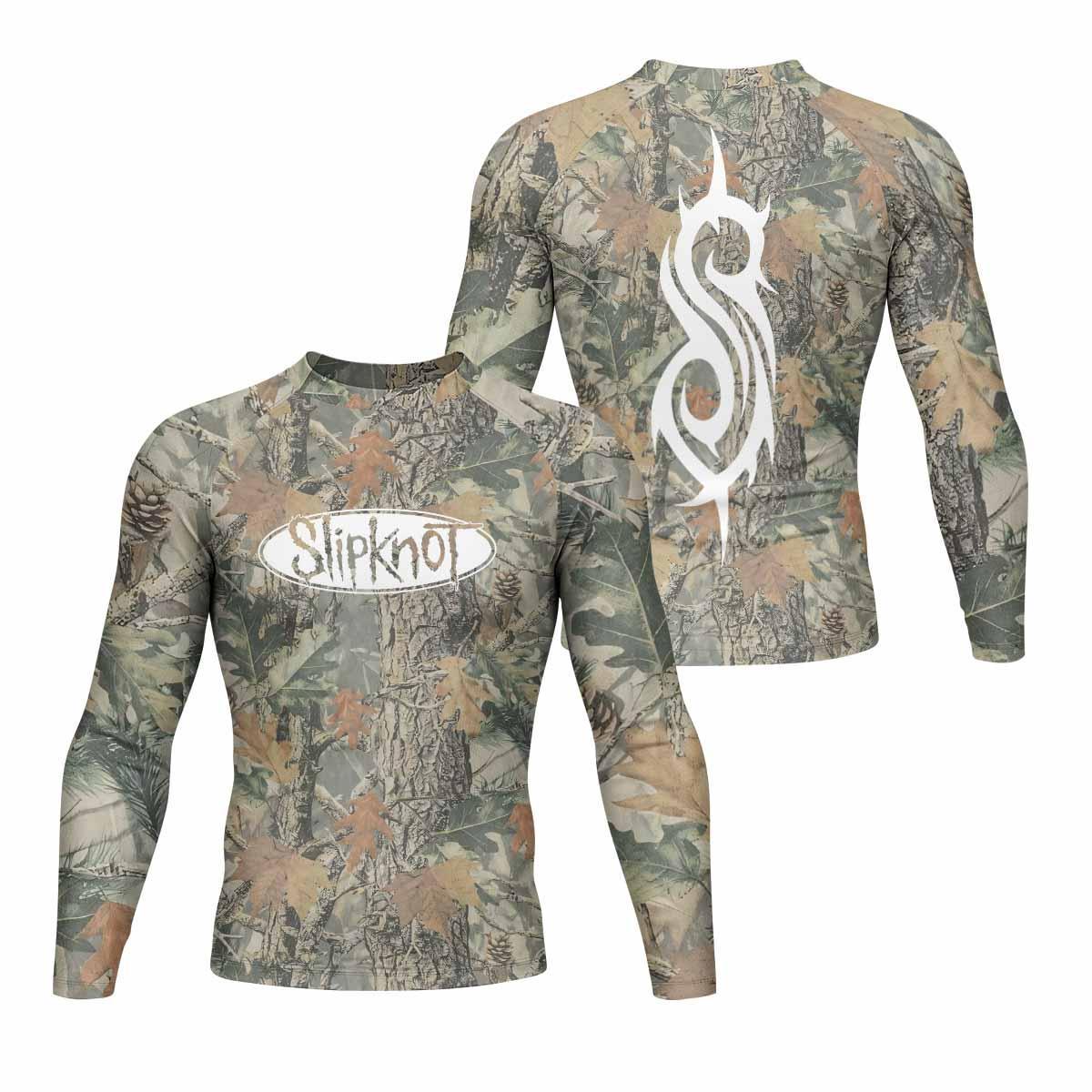 Slipknot Forest Camo Rash Guard