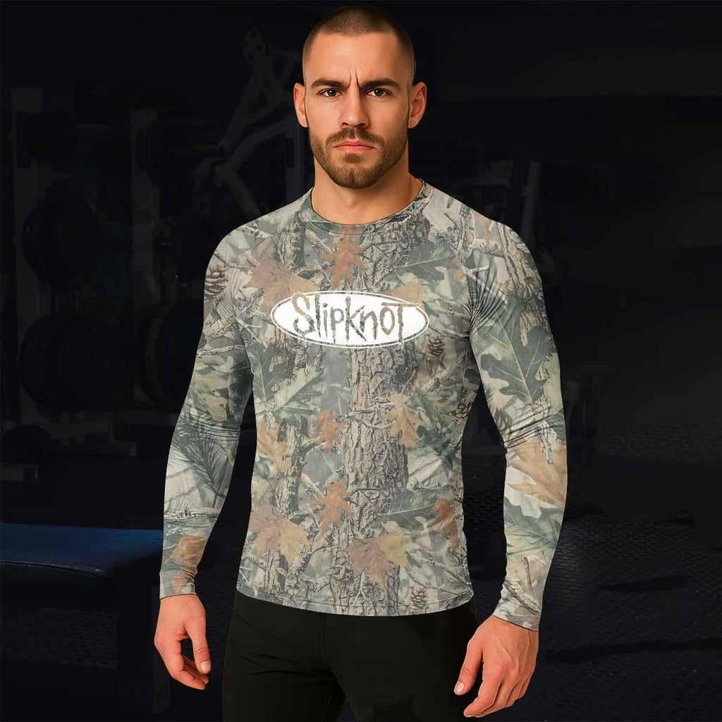 Slipknot Forest Camo Rash Guard