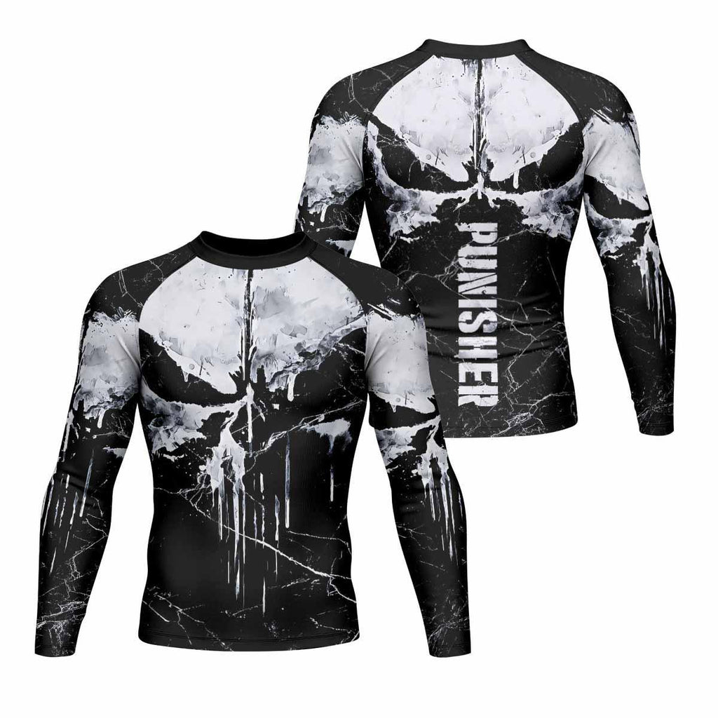 Punisher War Skull Rash Guard