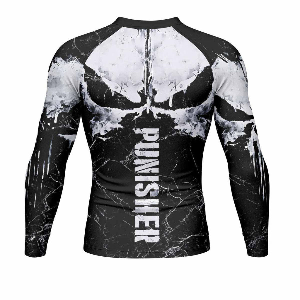Punisher War Skull Rash Guard