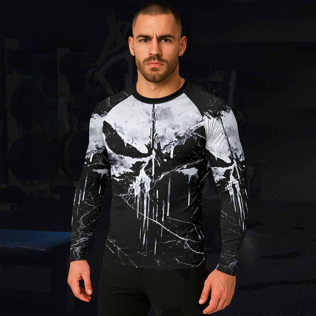Punisher War Skull Rash Guard