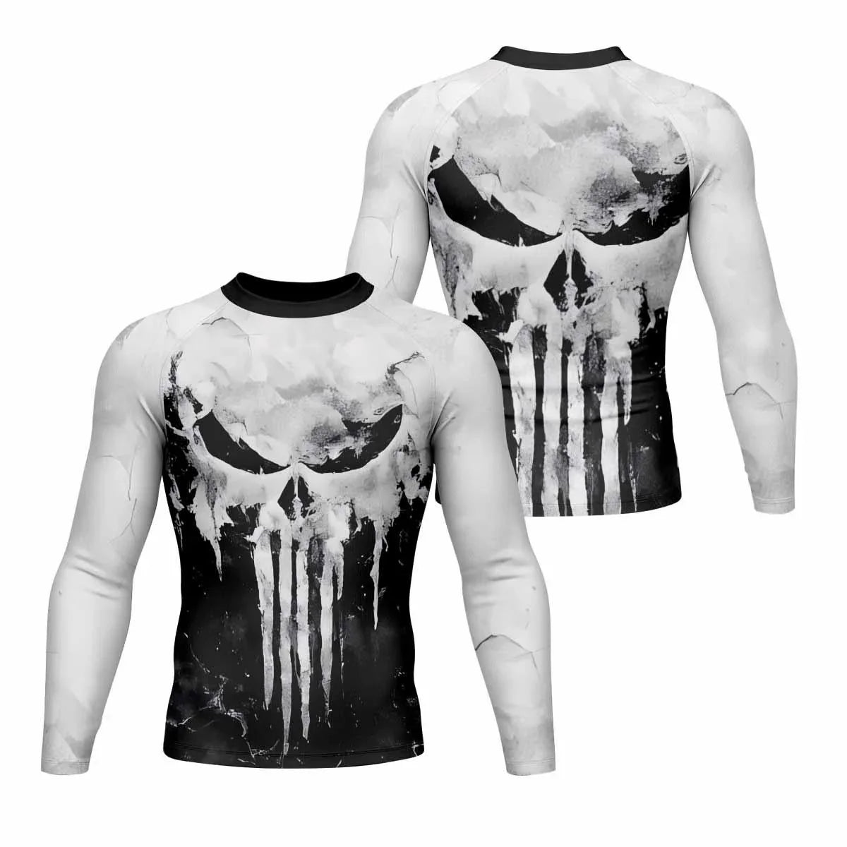 Punisher Ghost Skull Rash Guard