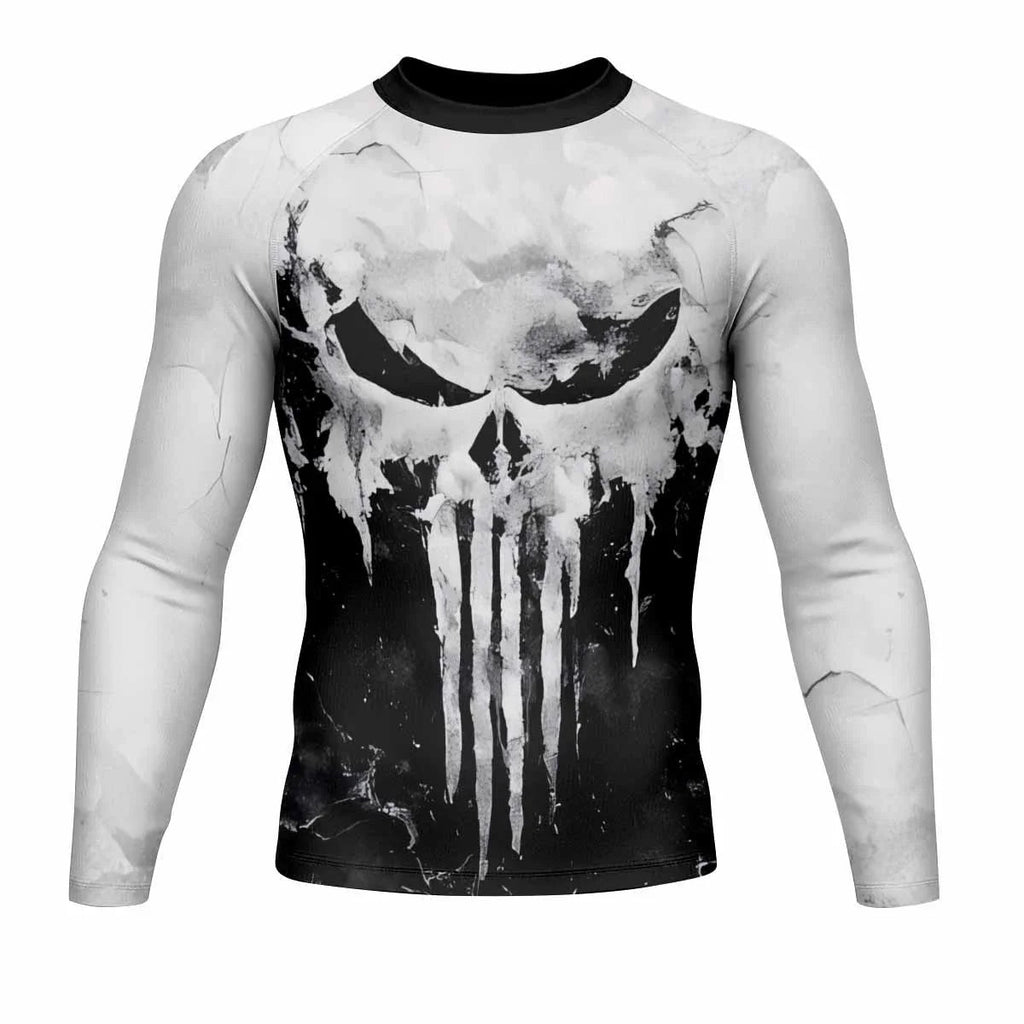 Punisher Ghost Skull Rash Guard