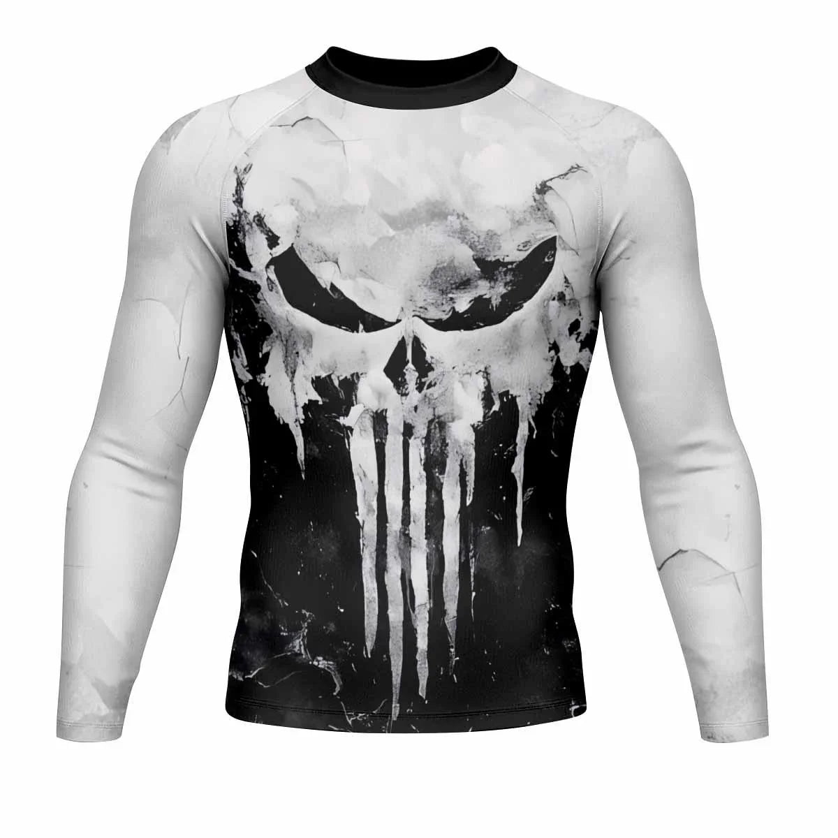Punisher Ghost Skull Rash Guard