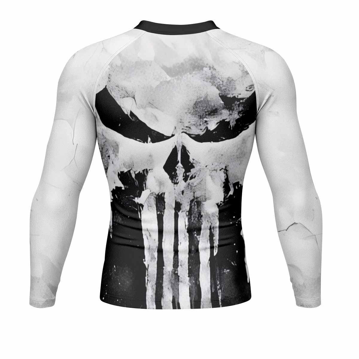 Punisher Ghost Skull Rash Guard