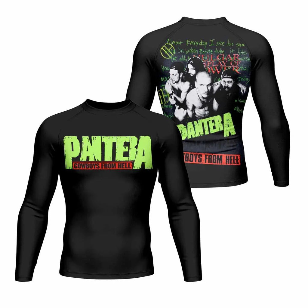 Pantera Cowboys From Hell Rash Guard