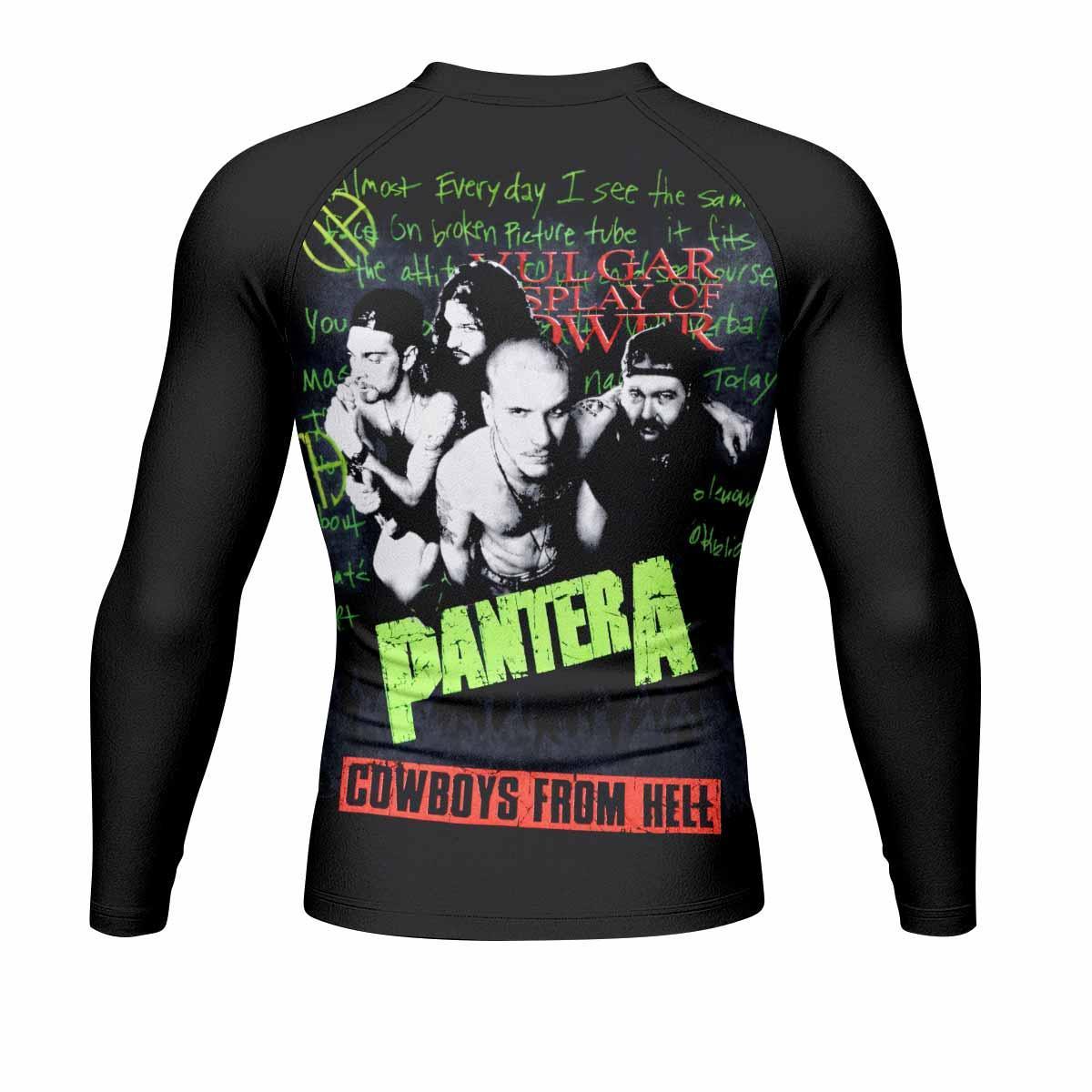 Pantera Cowboys From Hell Rash Guard