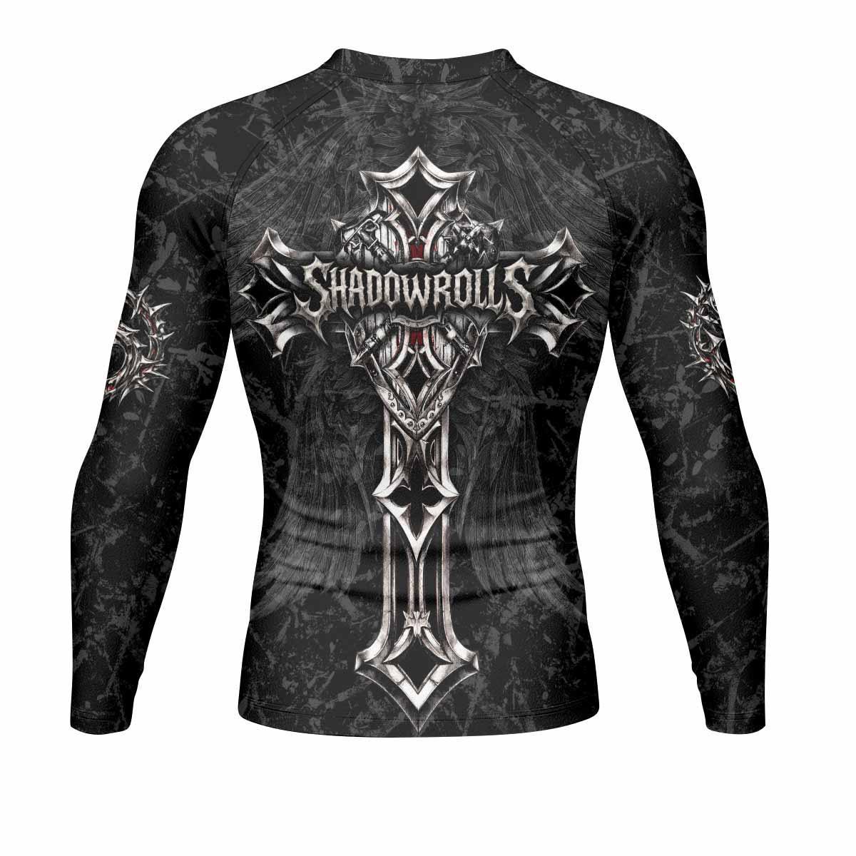 Crown of Thorns Cross Rash Guard