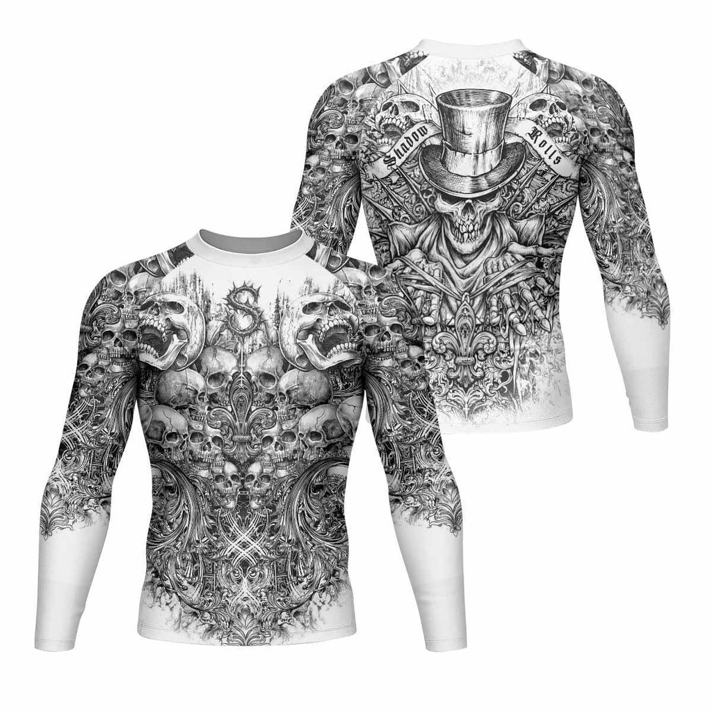 Memento Mori Skull Rash Guard
