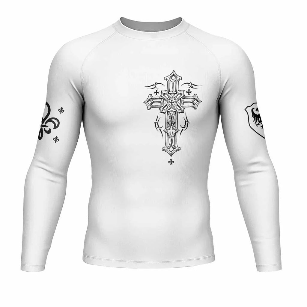 Angel Wings Cross Rash Guard