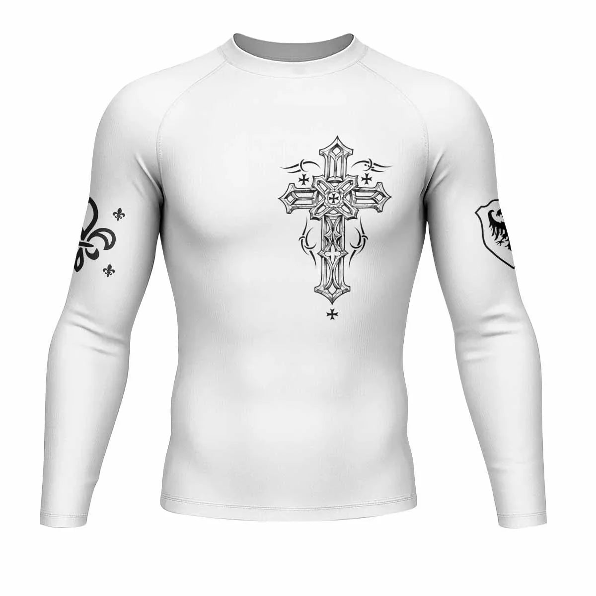 Angel Wings Cross Rash Guard