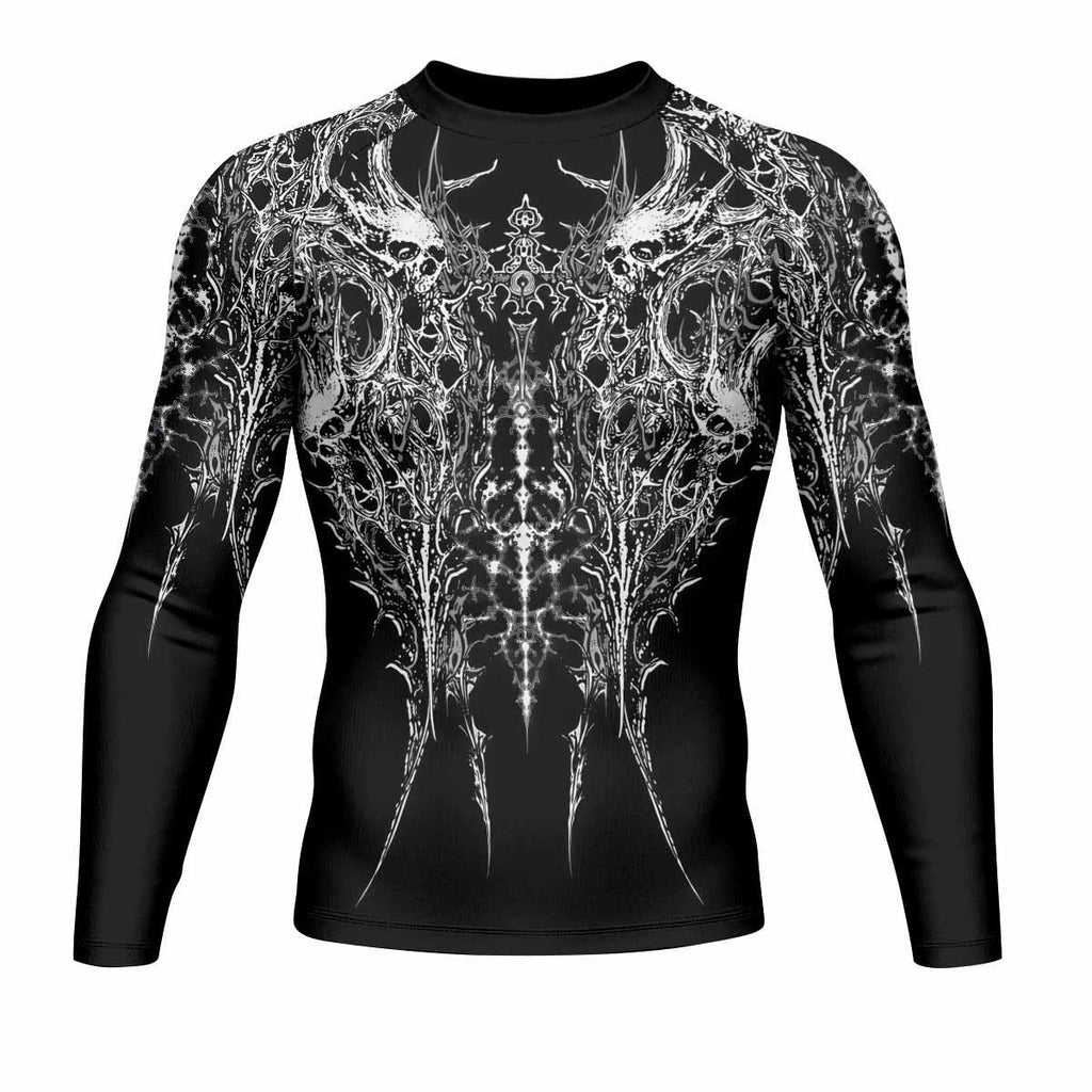 Mortalis Dark Spine Rash Guard