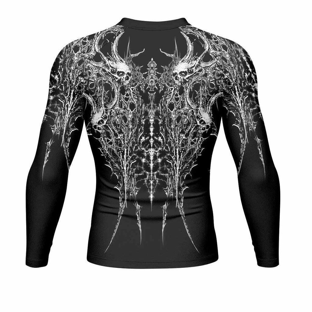 Mortalis Dark Spine Rash Guard
