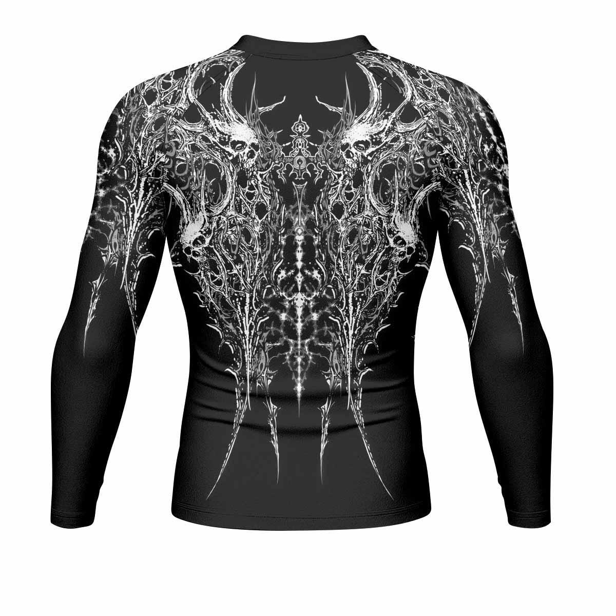Mortalis Dark Spine Rash Guard