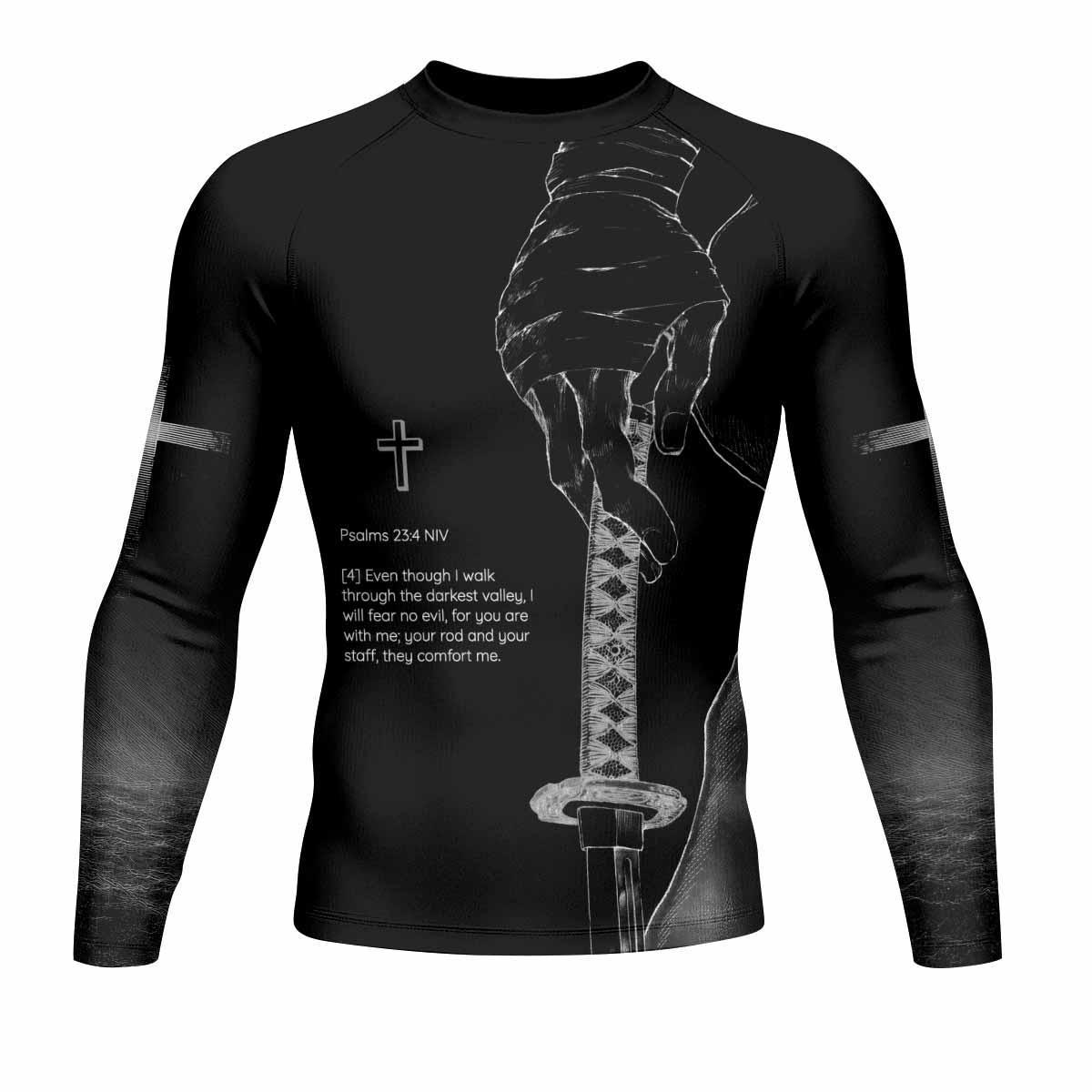 Psalms 23:4 NIV Rash Guard