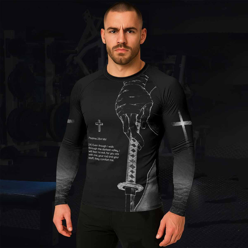 Psalms 23:4 NIV Rash Guard