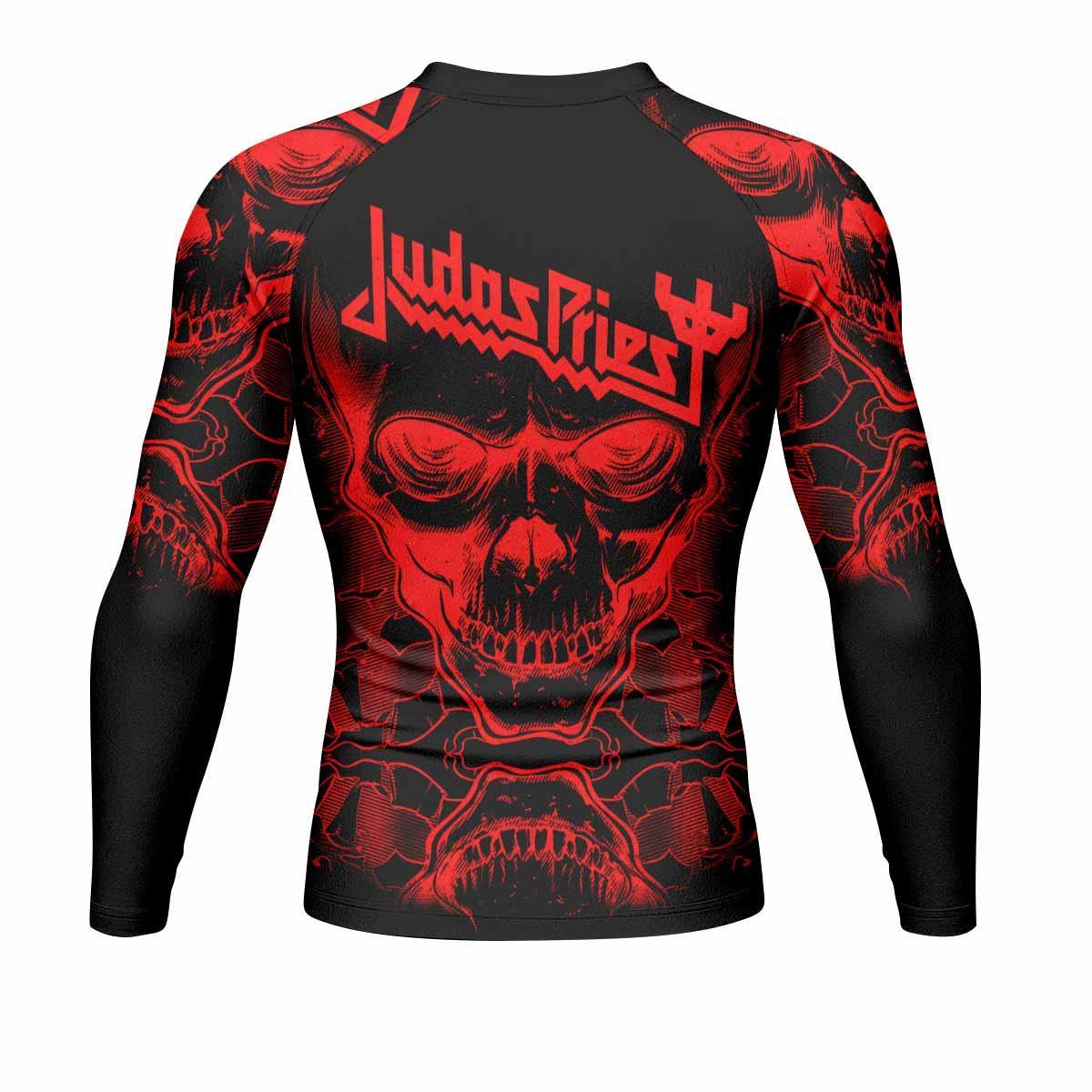 Judas Priest Skull Rash Guard