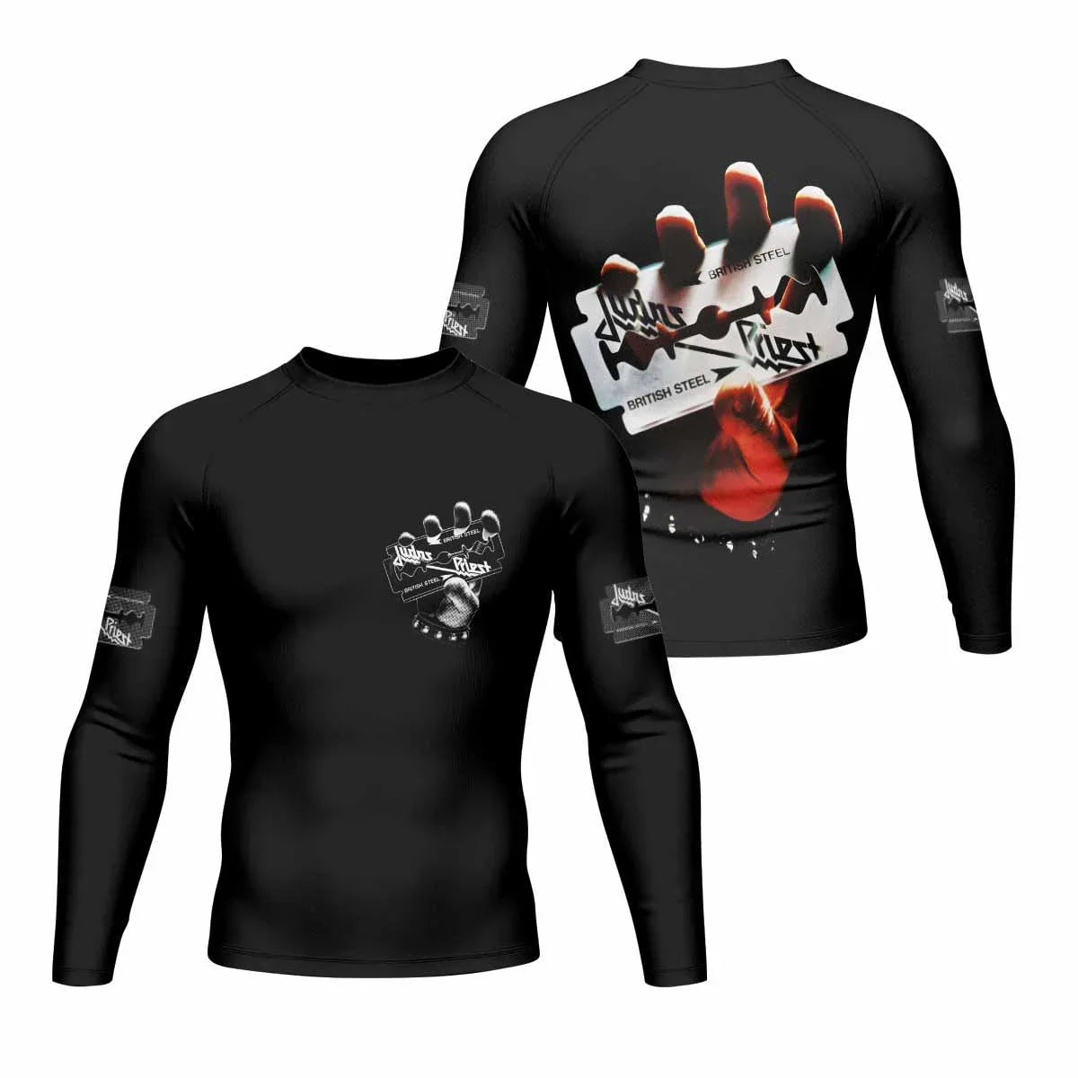 Judas Priest British Steel Rash Guard