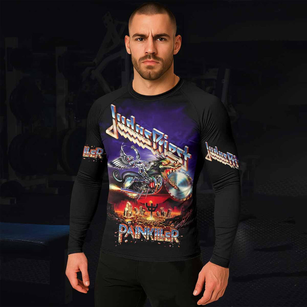 Judas Priest Painkiller Rash Guard