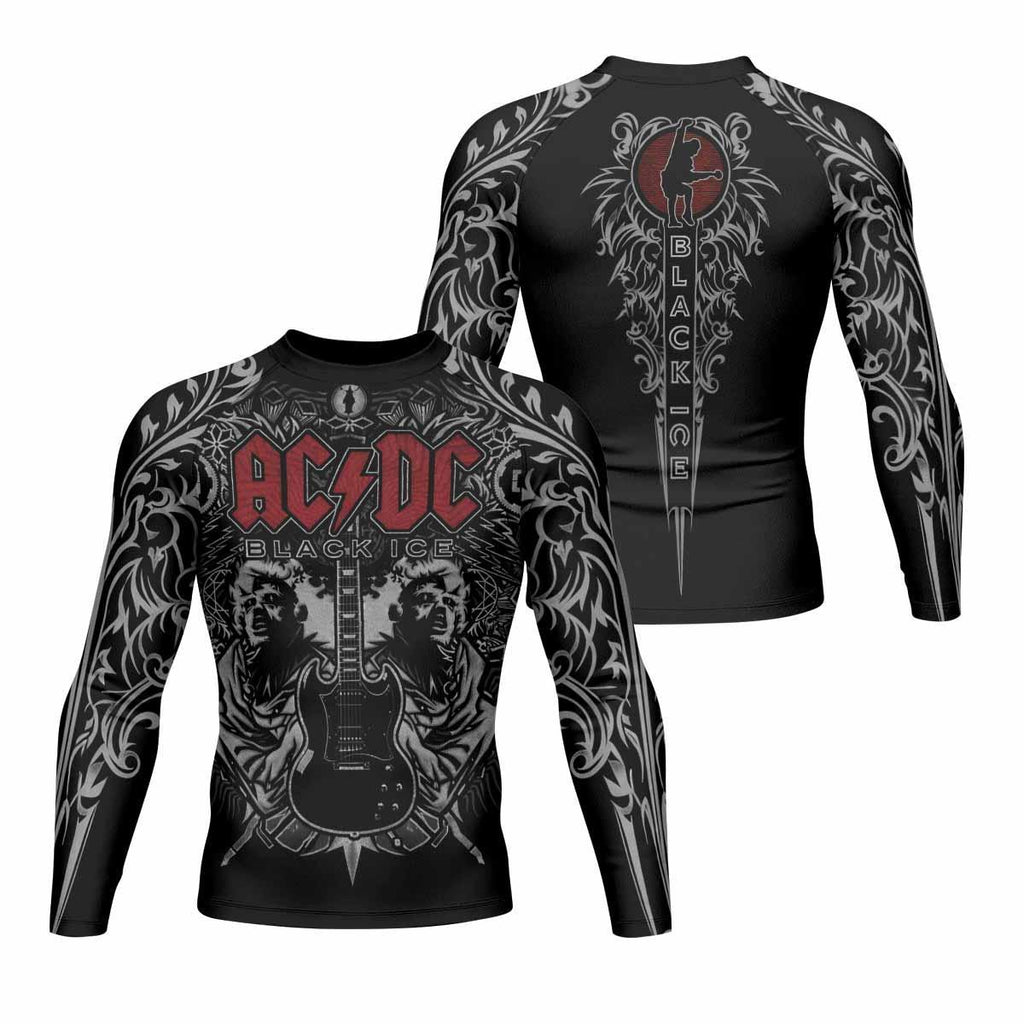AC/DC Black Ice Rash Guard