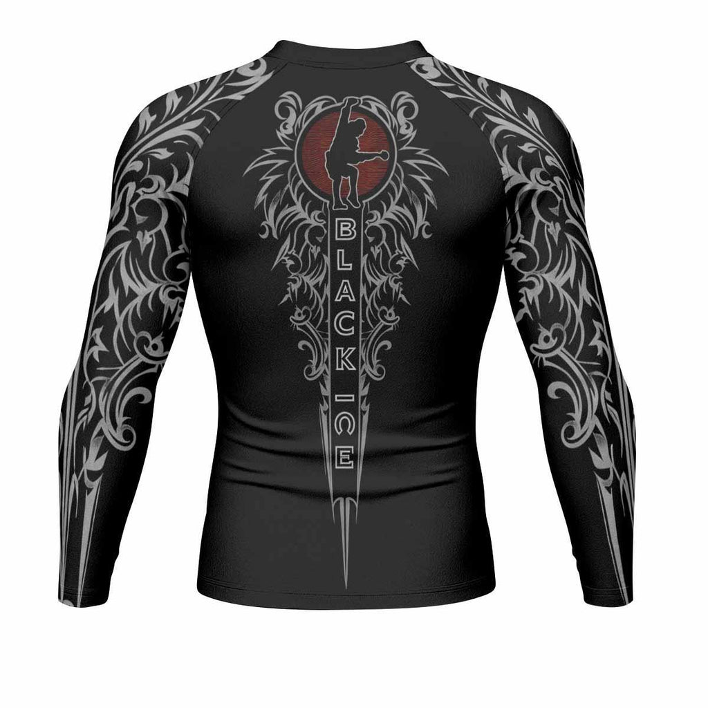 AC/DC Black Ice Rash Guard