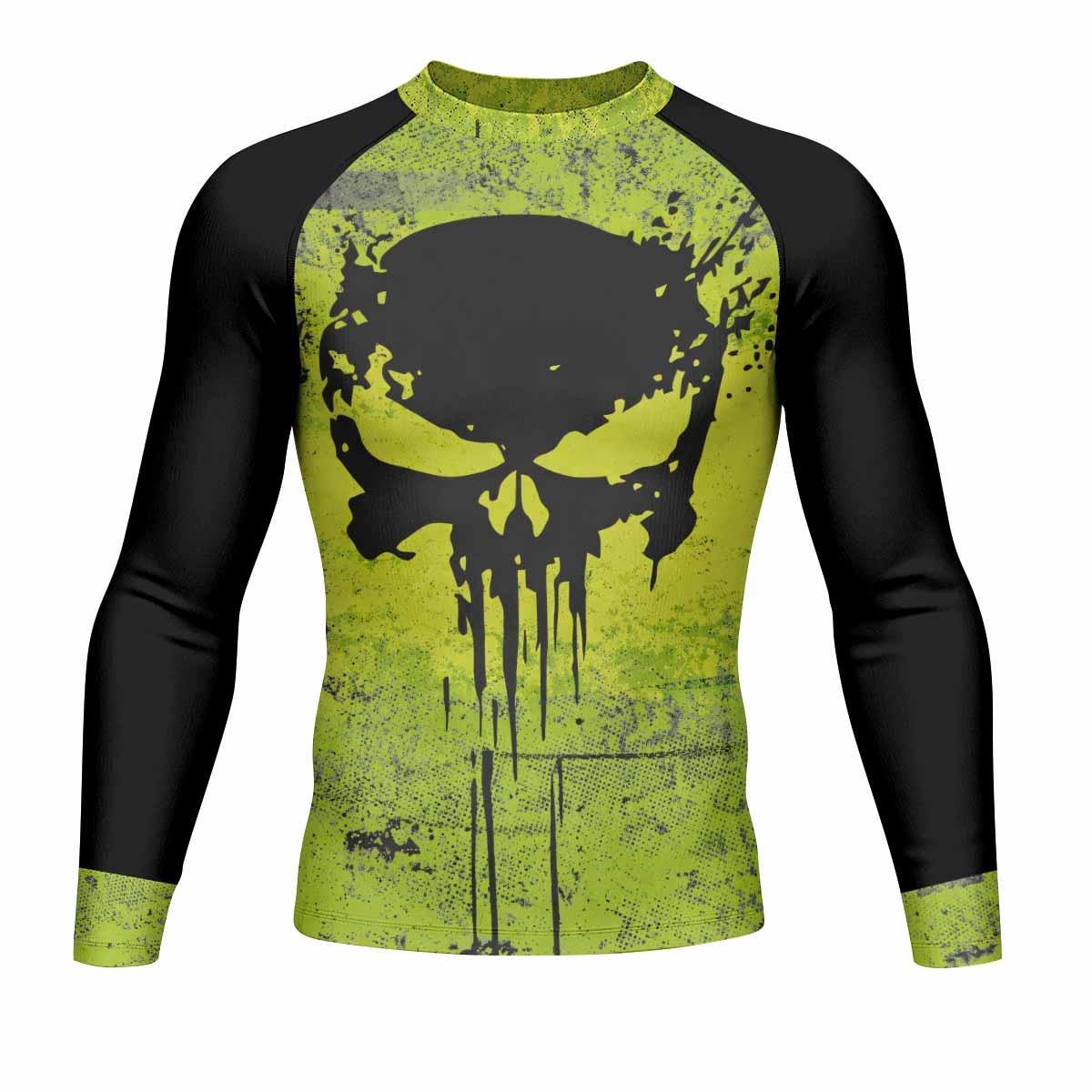 The Punisher Skull Rash Guard