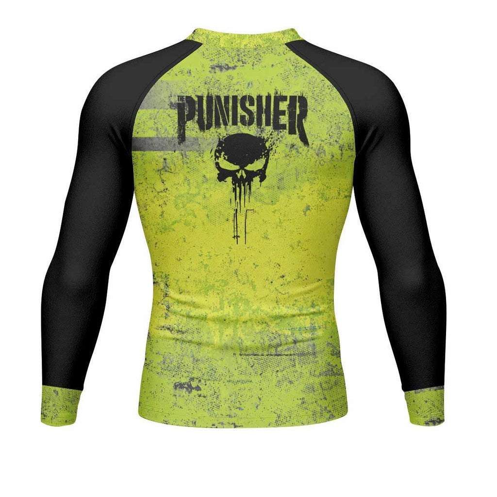The Punisher Skull Rash Guard