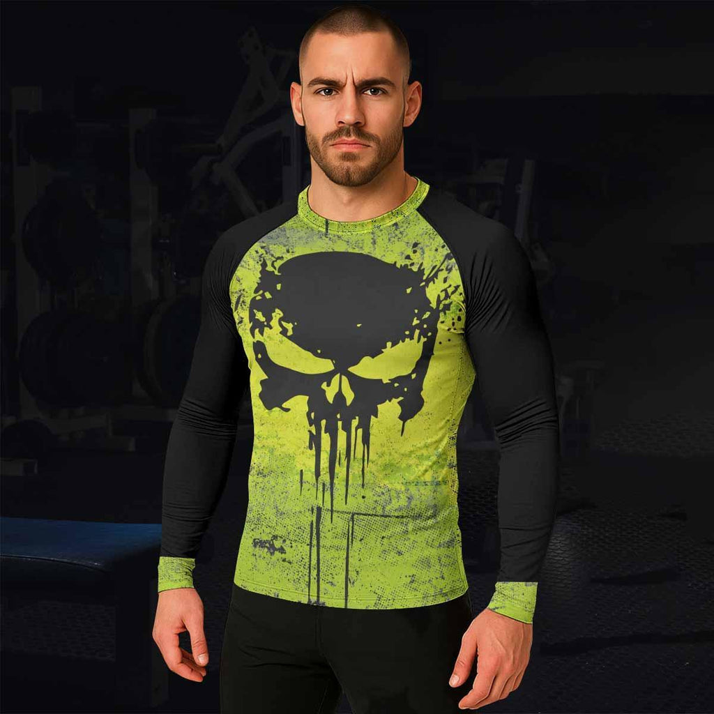 The Punisher Skull Rash Guard