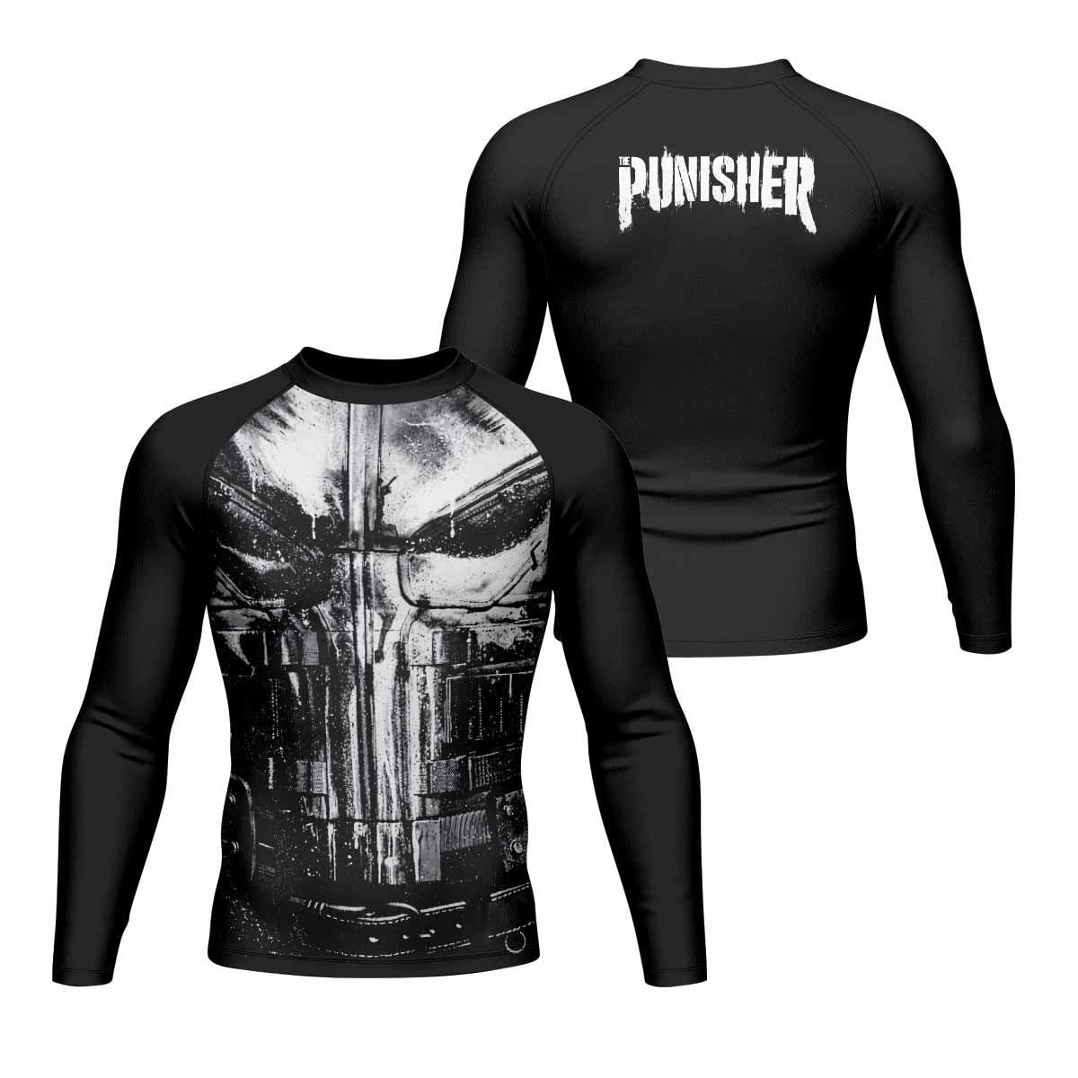 The Punisher War Mask Rash Guard