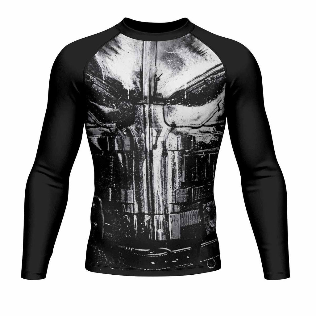 The Punisher War Mask Rash Guard