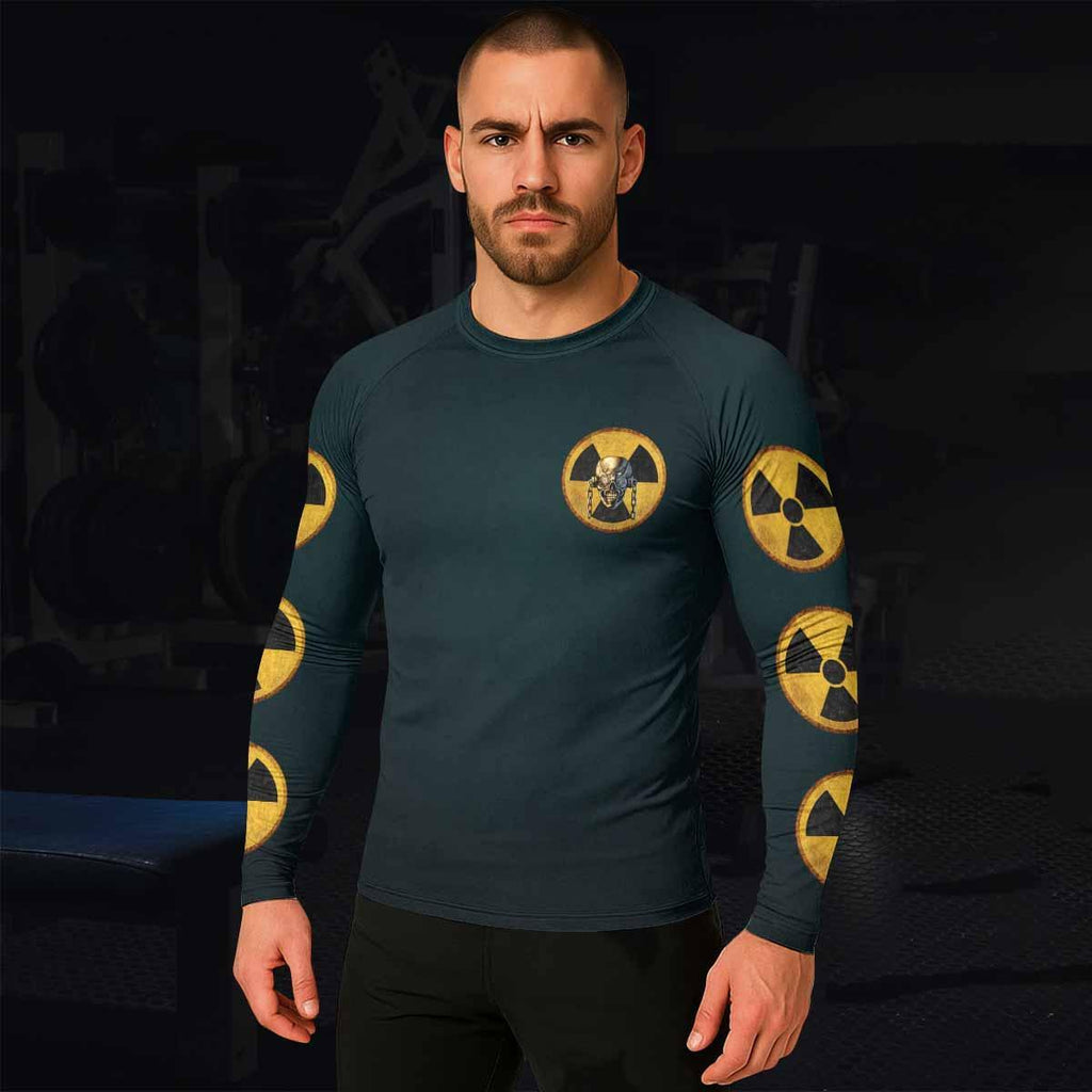 Megadeth Nuclear Skull Rash Guard