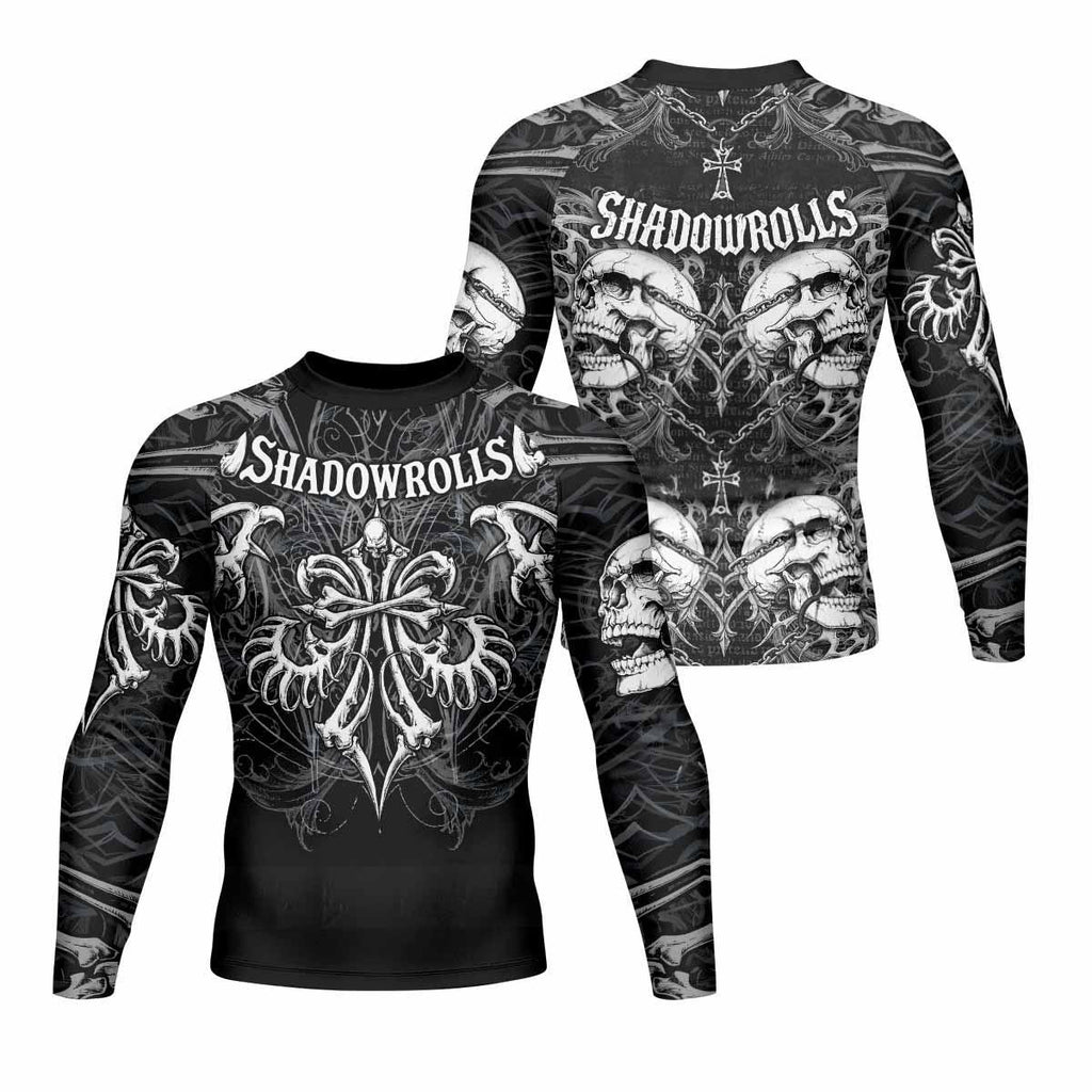 Shadowrolls Skull Cross Rash Guard