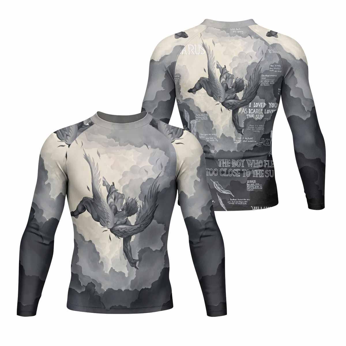 Icarus Too Close To The Sun Rash Guard