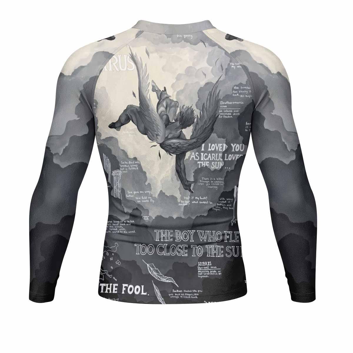 Icarus Too Close To The Sun Rash Guard