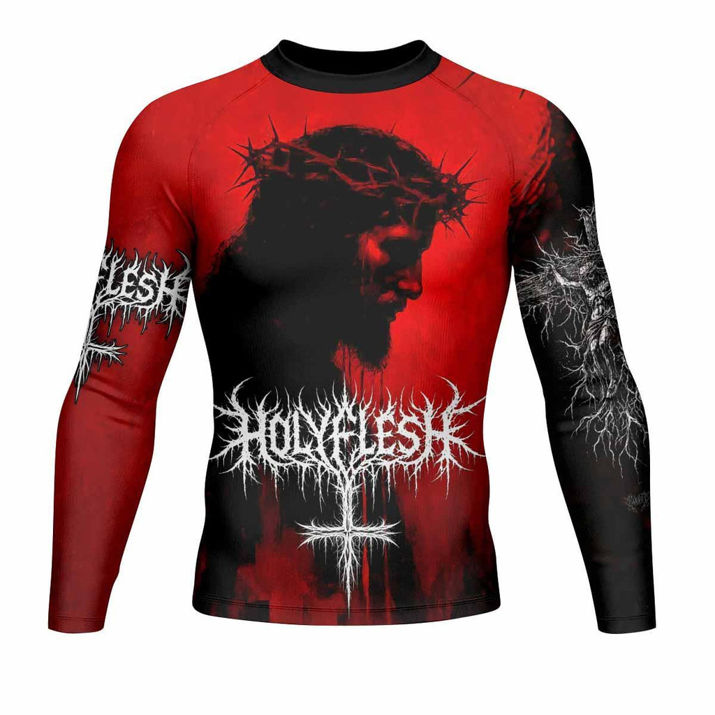 Holy Flesh Crown of Thorns Rash Guard