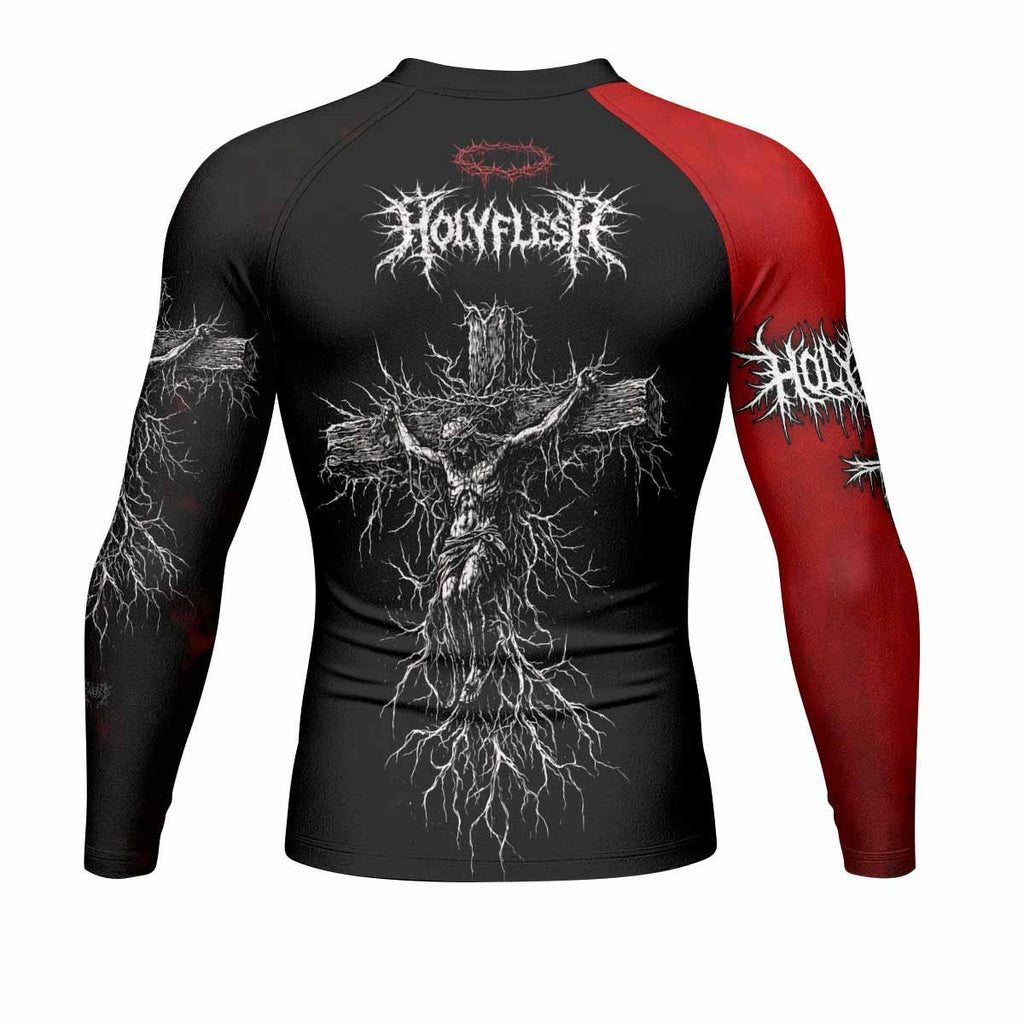 Holy Flesh Crown of Thorns Rash Guard
