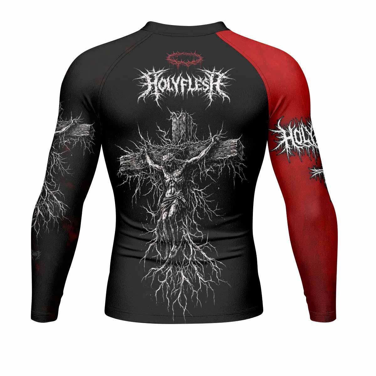 Holy Flesh Crown of Thorns Rash Guard