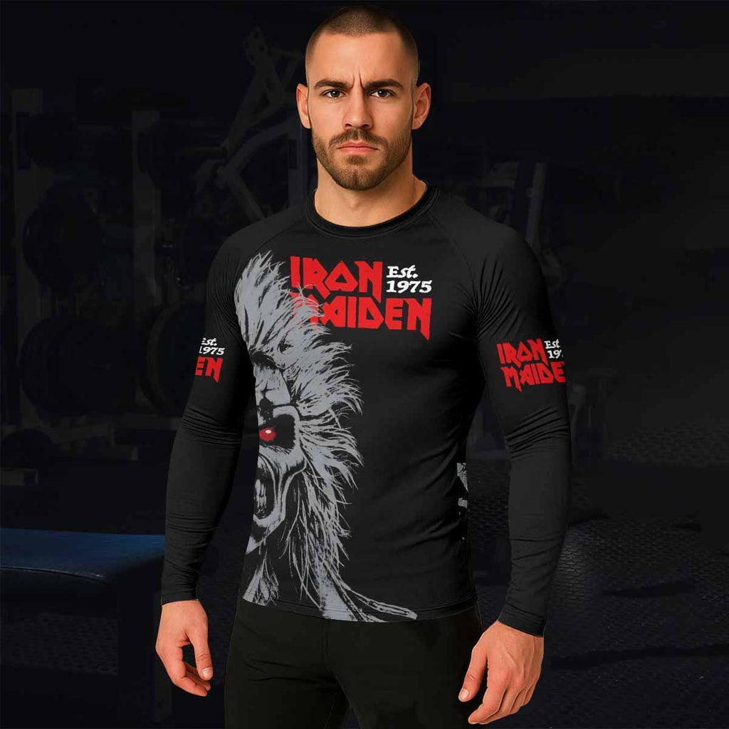 Iron Maiden Eddie the Head Rash Guard