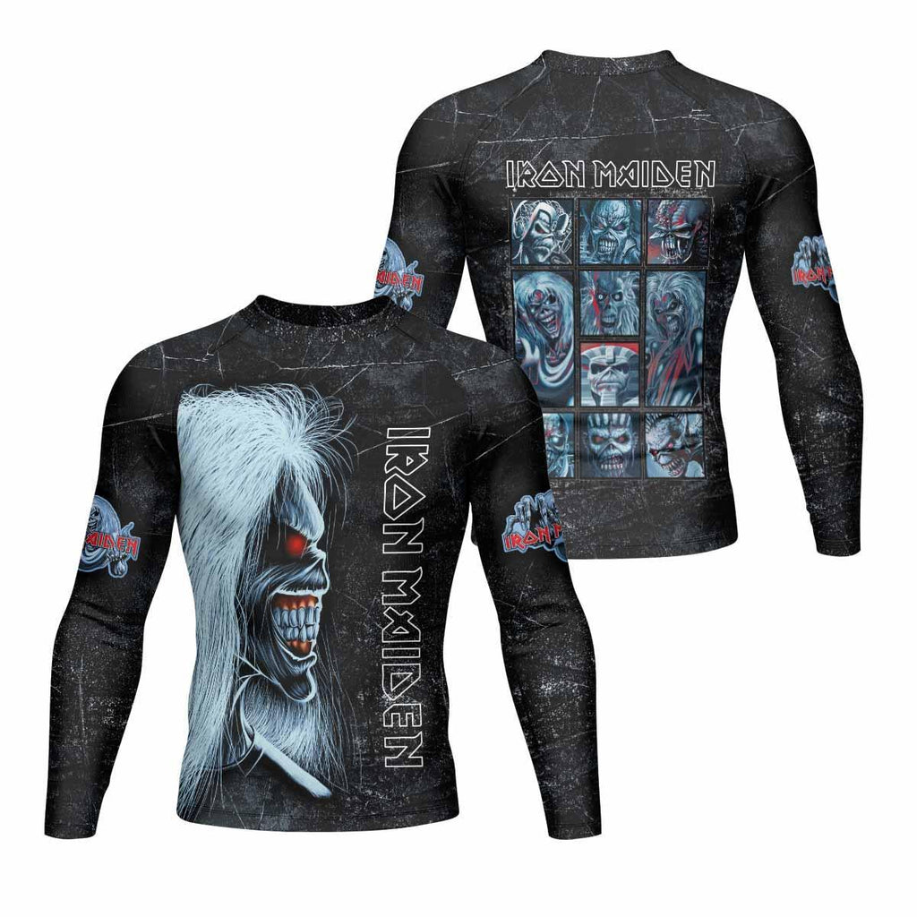 Iron Maiden The Ten Eddies Rash Guard