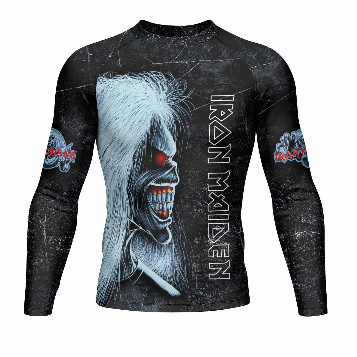 Iron Maiden The Ten Eddies Rash Guard