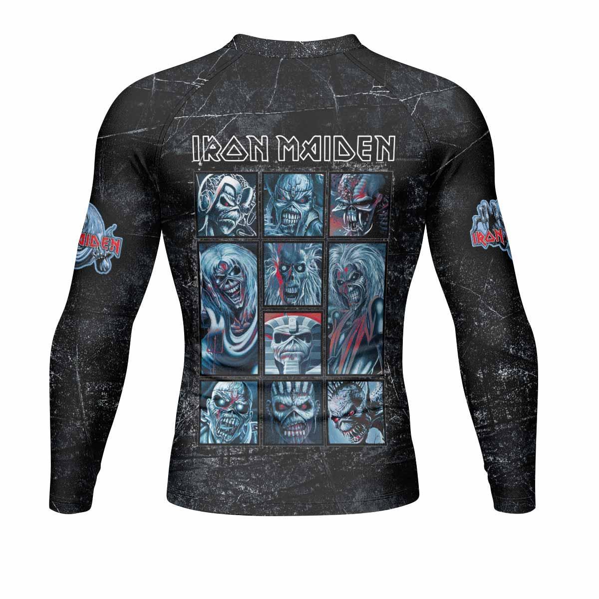 Iron Maiden The Ten Eddies Rash Guard