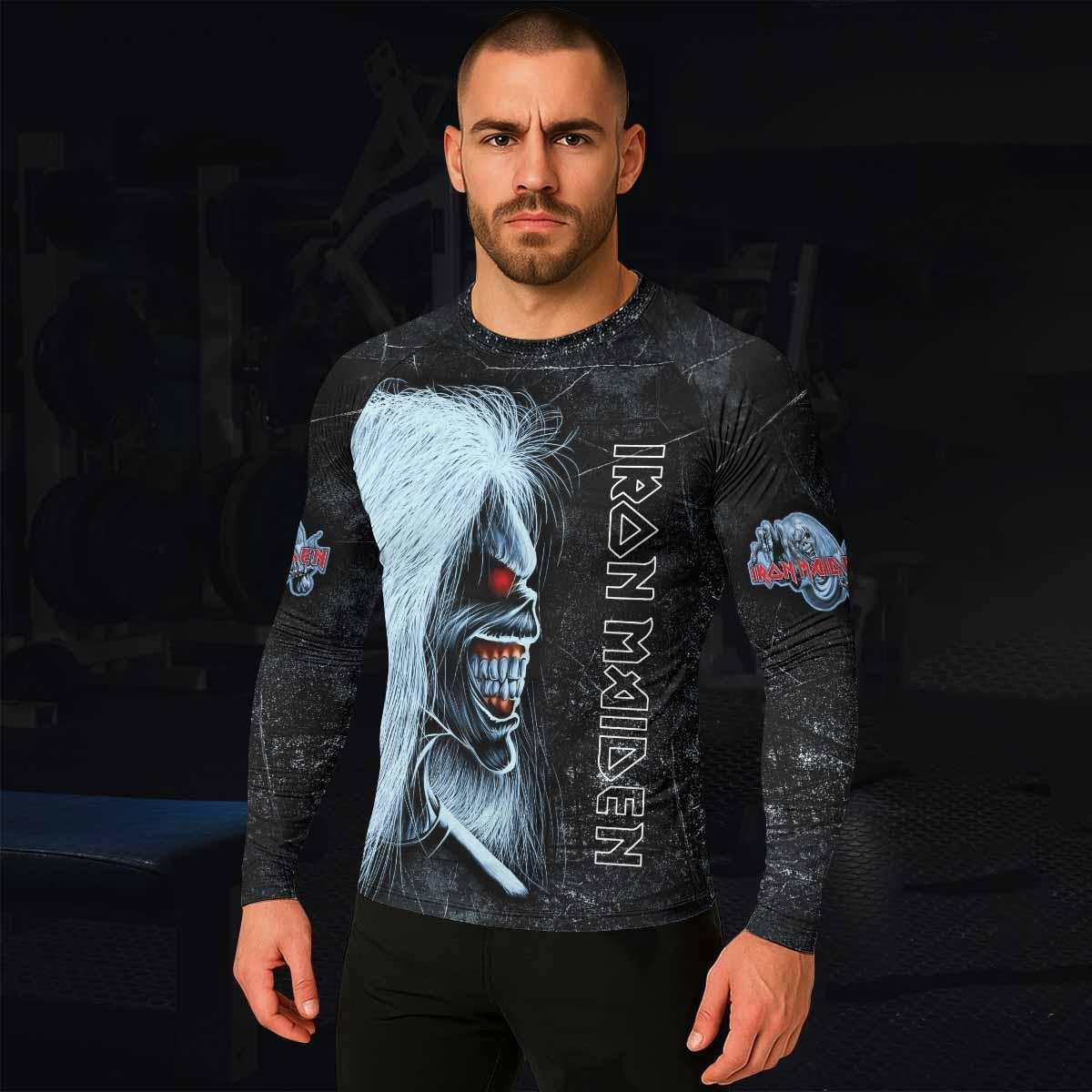 Iron Maiden The Ten Eddies Rash Guard
