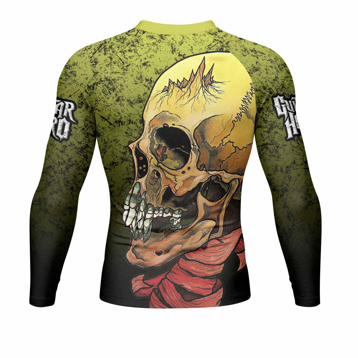 Guitar Hero Skull Rash Guard