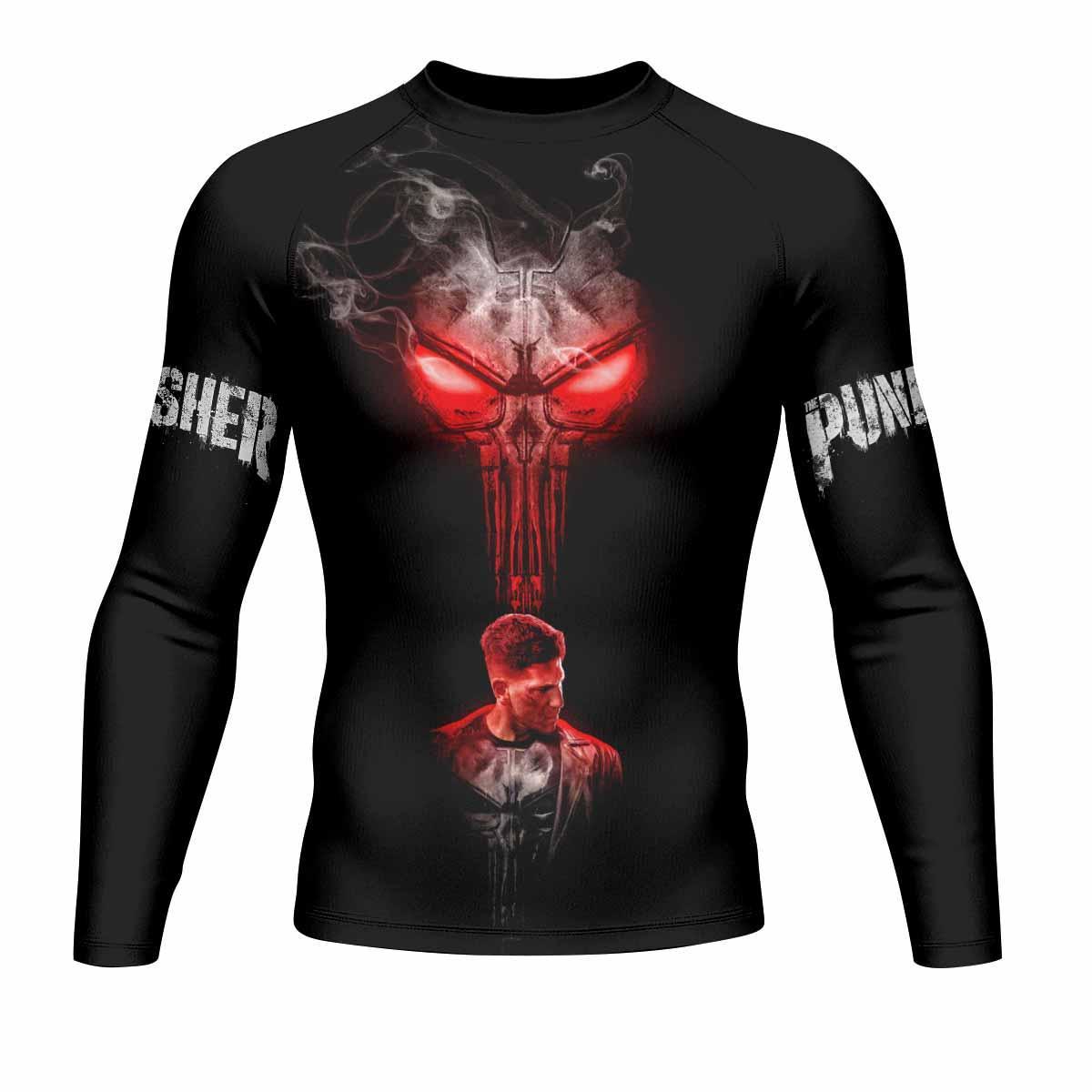 The Punisher Skull Frank Castle Rash Guard