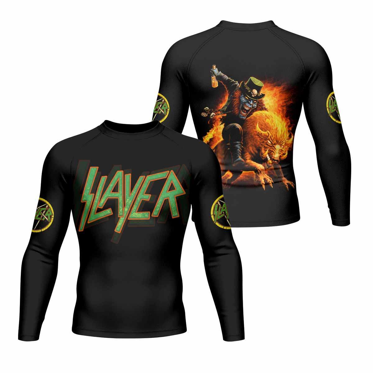 Slayer Hellfire Demon Rash Guard