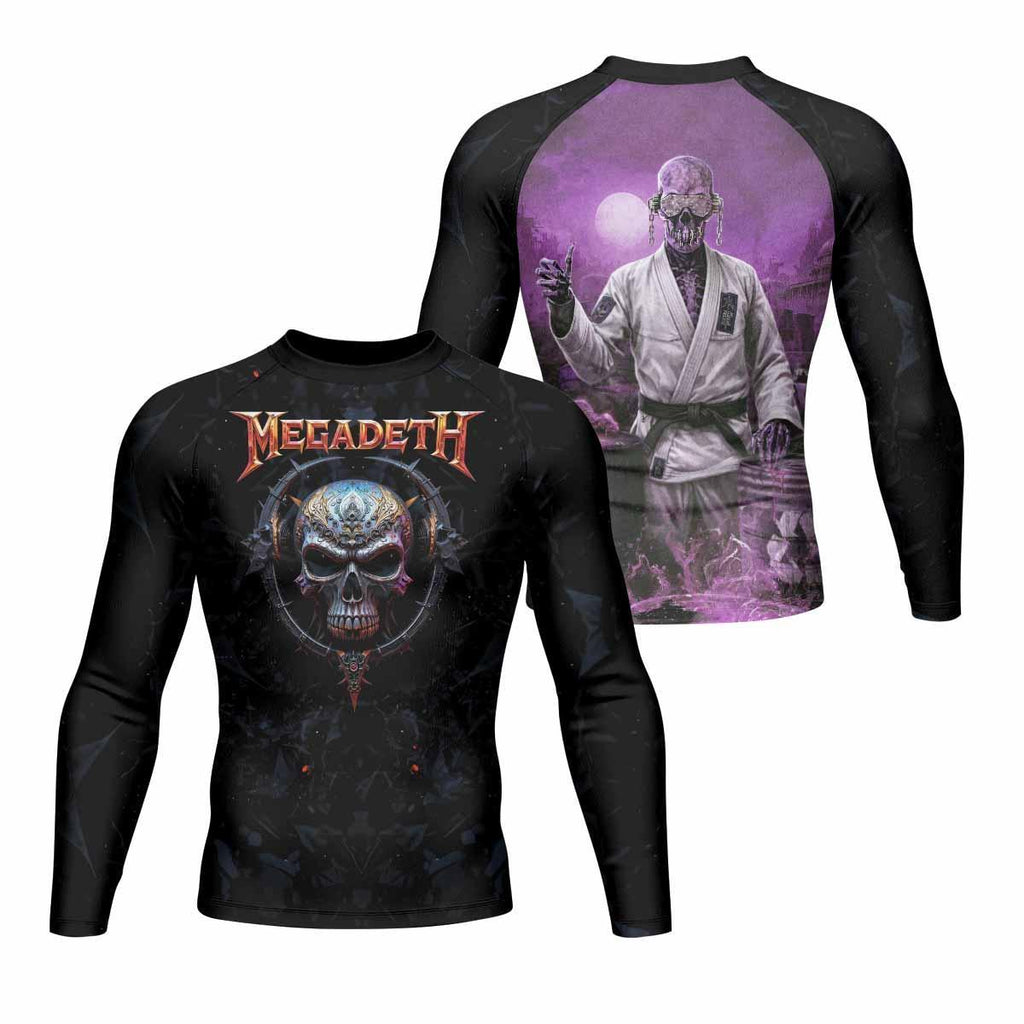 Megadeth Vic Rattlehead Rash Guard