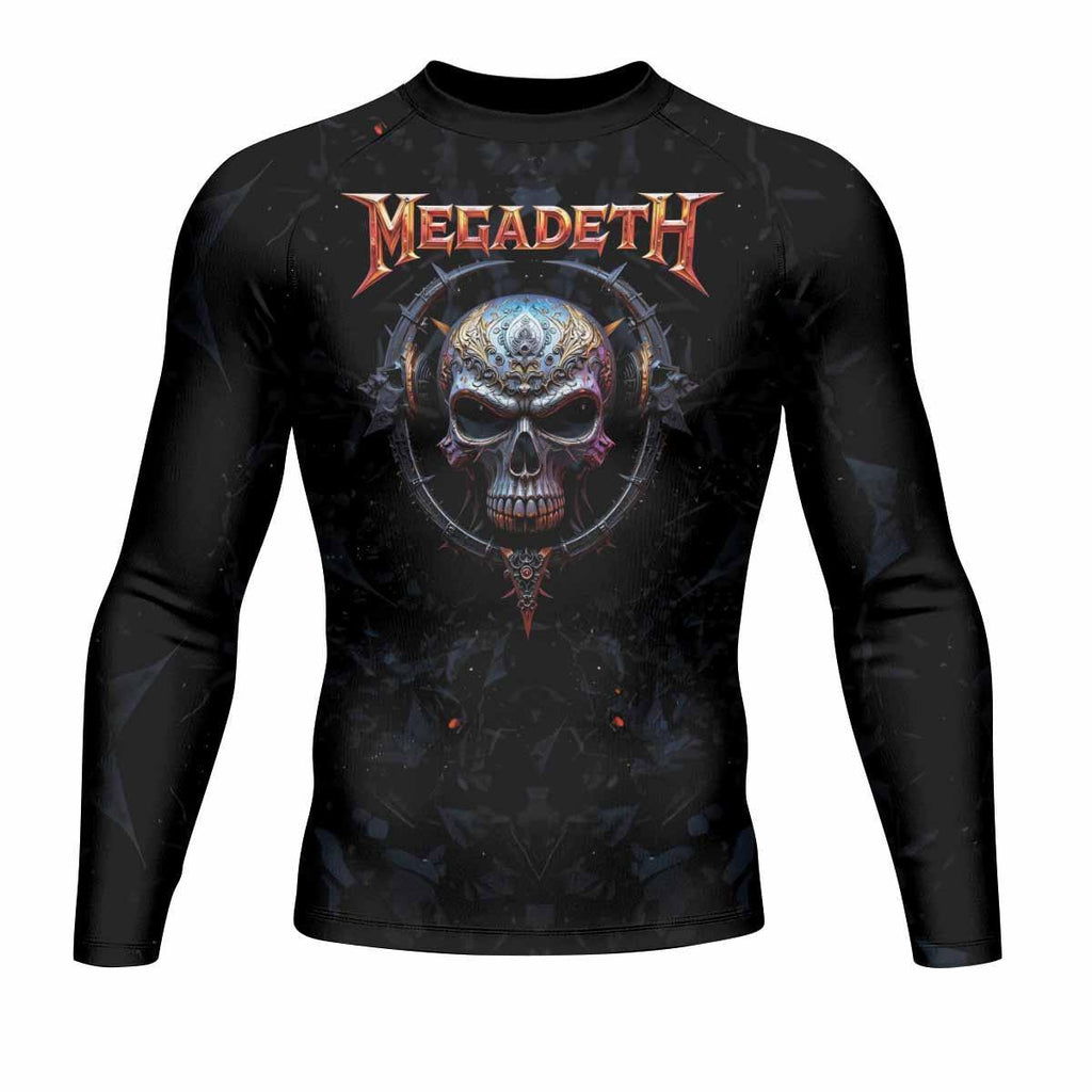 Megadeth Vic Rattlehead Rash Guard