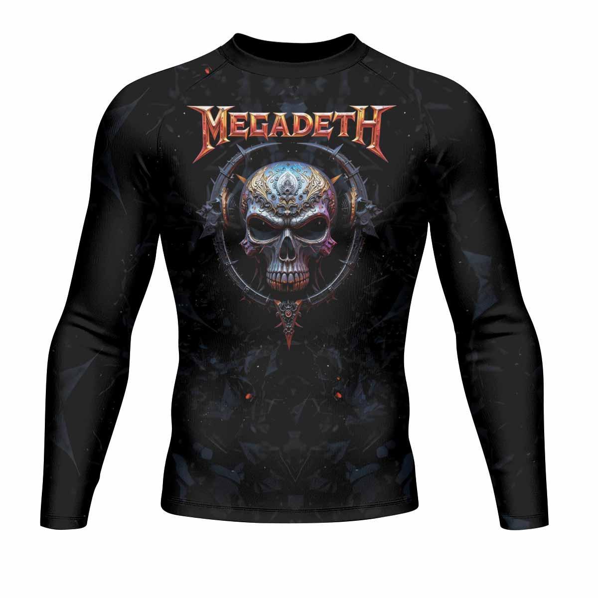 Megadeth Vic Rattlehead Rash Guard