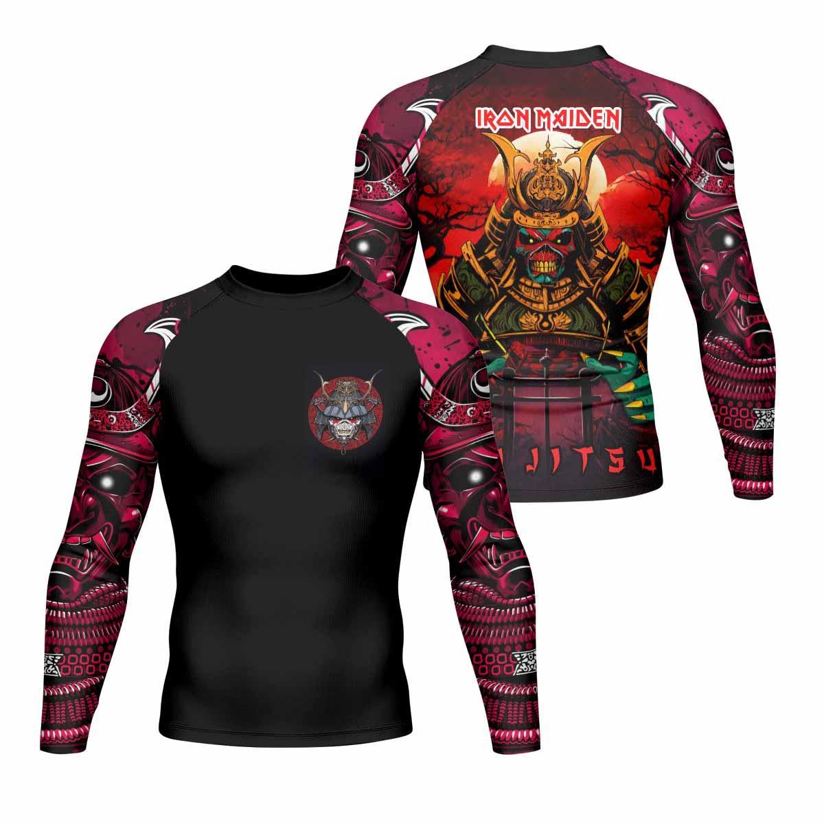 Iron Maiden Samurai Jiu-Jitsu Rash Guard